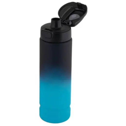 1 Litre Motivate Water Bottle Aqua Open